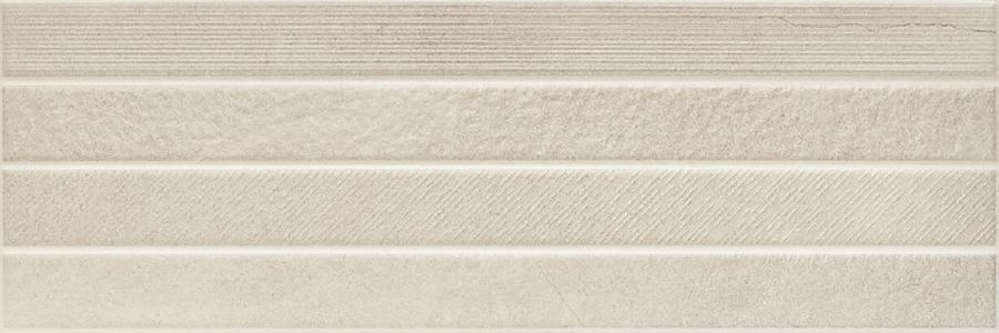 Керамическая плитка Azulejos Alcor Stanford Lineal Sand, цвет бежевый, поверхность сатинированная, квадрат, 285x855