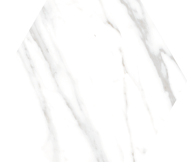 Керамогранит Vives Nikoi Hexagono Verbier, цвет белый, поверхность матовая, шестиугольник, 519x599