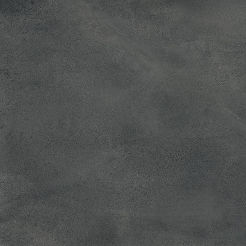 Широкоформатный керамогранит Ergon Pigmento Antracite Silktech ELNH, цвет чёрный, поверхность матовая, квадрат, 1200x1200