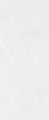 Декоративные элементы Creto Athena White 01 D0428Y29601, цвет белый, поверхность глянцевая, прямоугольник, 250x600