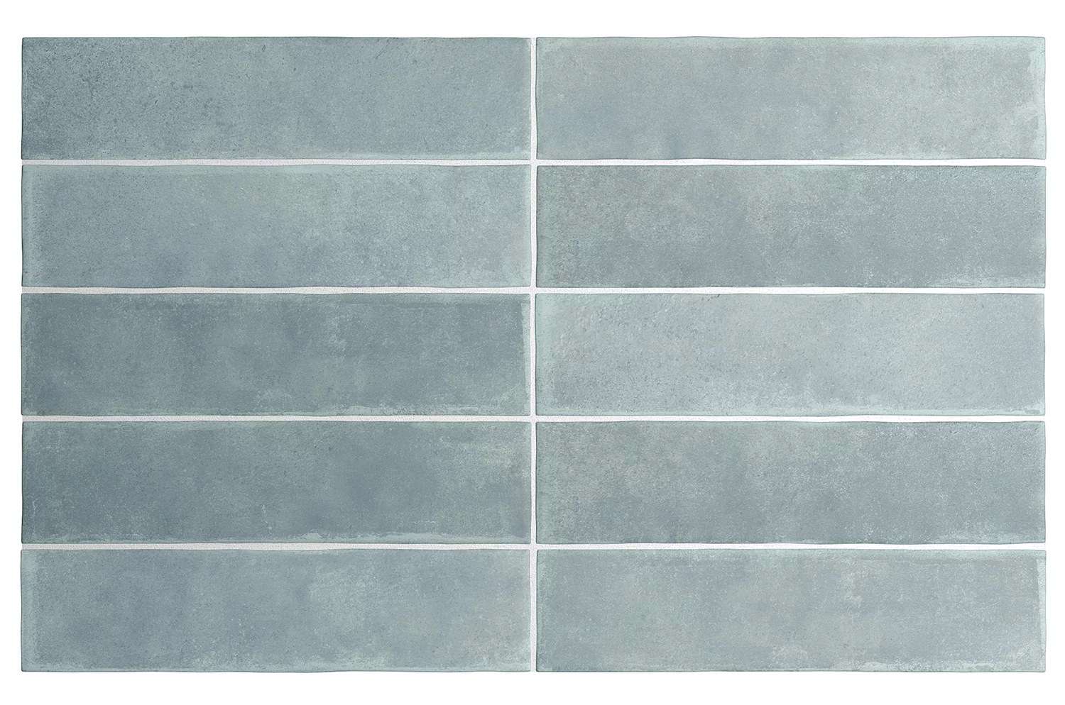 Керамическая плитка Equipe Argile Sky 27570, цвет голубой, поверхность матовая, под кирпич, 60x246