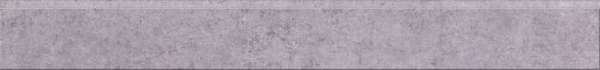Бордюры Gracia Ceramica Diamond Grey PG BB 01, цвет серый, поверхность матовая, прямоугольник, 70x600