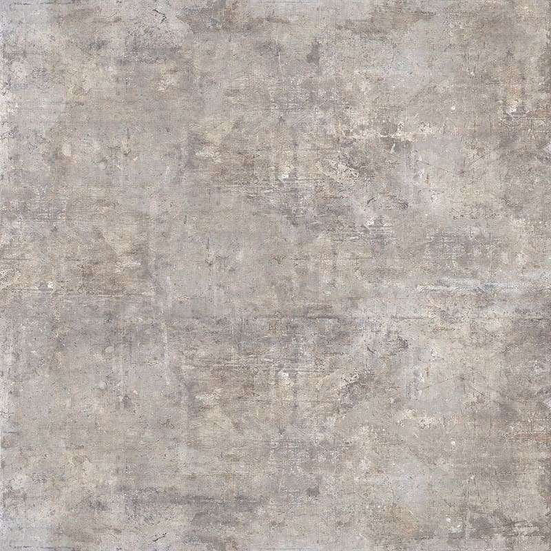 Широкоформатный керамогранит RHS Rondine Murales Grey Ret J90903, цвет серый, поверхность матовая, квадрат, 1200x1200