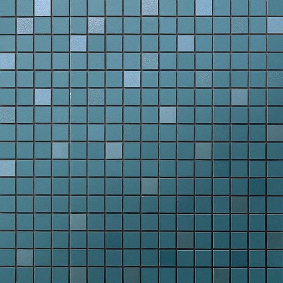 Мозаика Atlas Concorde Italy Arkshade Blue Mosaico Q 9AQU, цвет синий, поверхность матовая, квадрат, 305x305