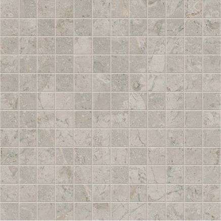 Мозаика Supergres Gotha Platinum Mosaico Lux PLMS, цвет серый, поверхность лаппатированная, квадрат, 295x295