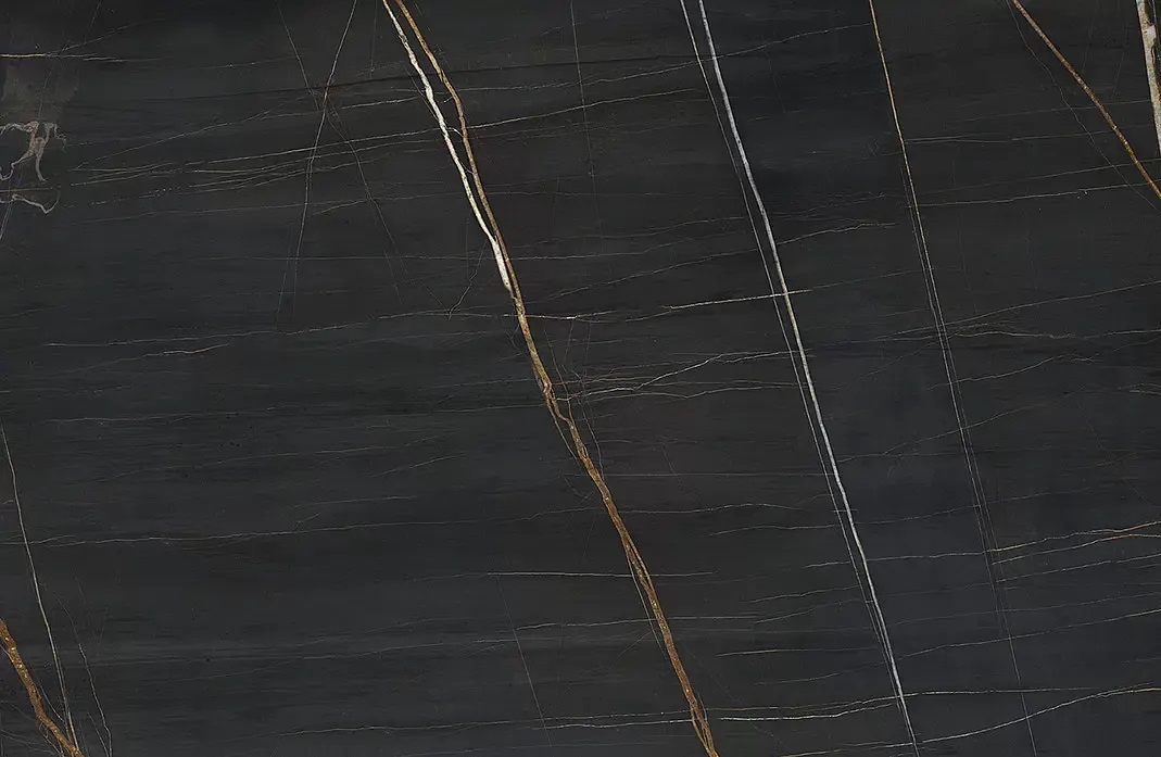 Толстый керамогранит 20мм Sichenia Mus_Eum St. Laurent Spess Esterno 20 mm 184994, цвет чёрный, поверхность матовая, прямоугольник, 600x900