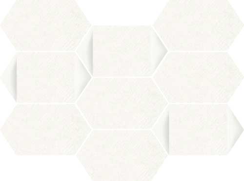 Мозаика Vallelunga Segni Gesso Esag Dec 6000547, цвет слоновая кость, поверхность структурированная, прямоугольник, 260x350