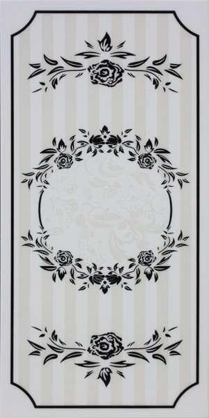 Декоративные элементы Infinity Elegance Boiserie Classic, цвет серый, поверхность глянцевая, прямоугольник, 300x600