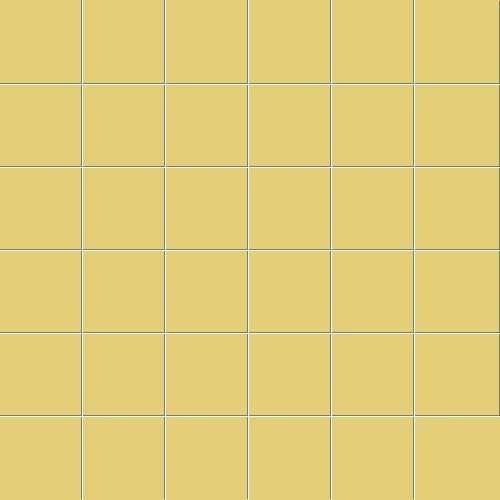 Мозаика Ce.Si Matt Cedro Rete 5x5, цвет жёлтый, поверхность матовая, квадрат, 300x300