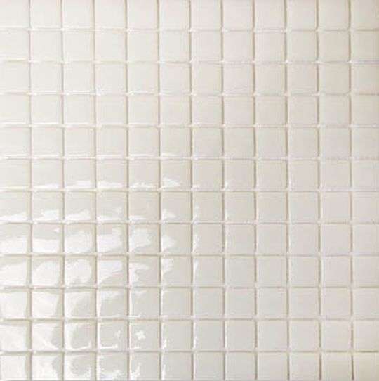 Мозаика Chakmaks 23x23 Milk, цвет белый, поверхность глянцевая, квадрат, 301x301