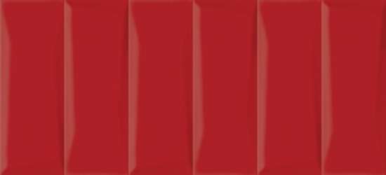 Керамическая плитка Cersanit Evolution Кирпичи Красный Рельеф EVG413, цвет красный, поверхность глянцевая, под кирпич, 200x440