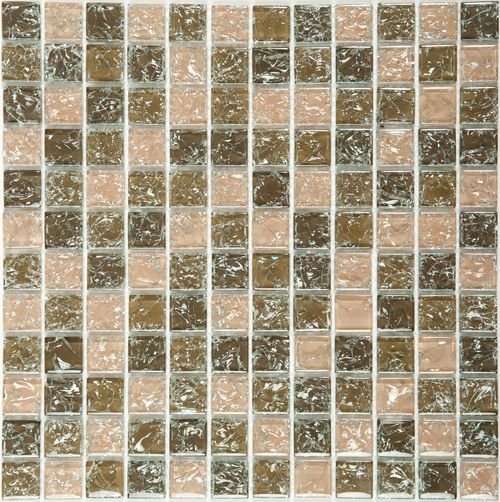 Мозаика NS Mosaic S-811, цвет бежевый, поверхность глянцевая, квадрат, 298x298