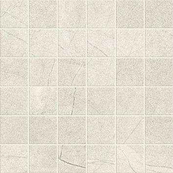 Мозаика Coliseumgres Fiamma White Mosaico 610110001044, цвет белый, поверхность натуральная, квадрат, 300x300