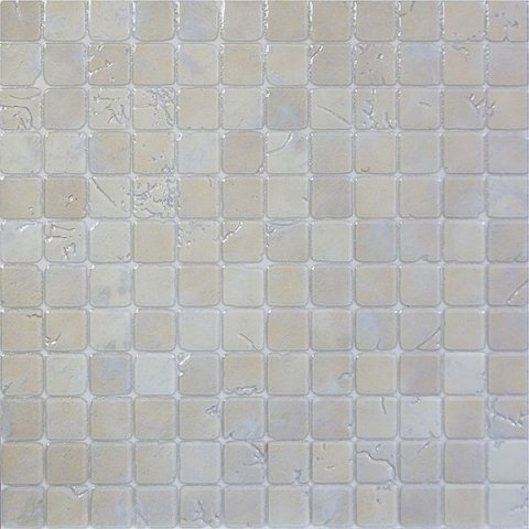 Мозаика Infinity Coralito Rev Beige, цвет бежевый, поверхность глянцевая, квадрат, 300x300