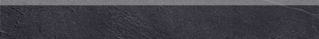 Бордюры Emilceramica (Acif) Battiscopa Nordika Dark Rett ECWW, цвет чёрный тёмный, поверхность матовая, прямоугольник, 70x600