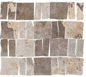 Мозаика Cir Havana Malecon Mosaico 1055129, цвет серый, поверхность матовая, квадрат, 300x300