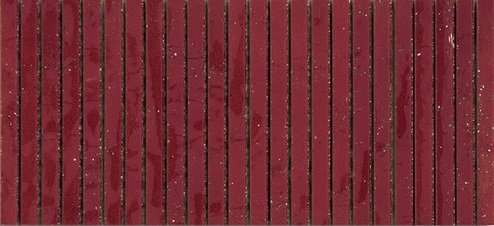 Мозаика Ker-av Brera Linea Prugna su rete KER-L501, цвет бордовый, поверхность глянцевая, прямоугольник, 138x300