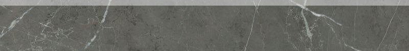 Бордюры Ariana Nobile Grey Grafite Batt PF60006645, цвет серый, поверхность матовая, прямоугольник, 55x1200
