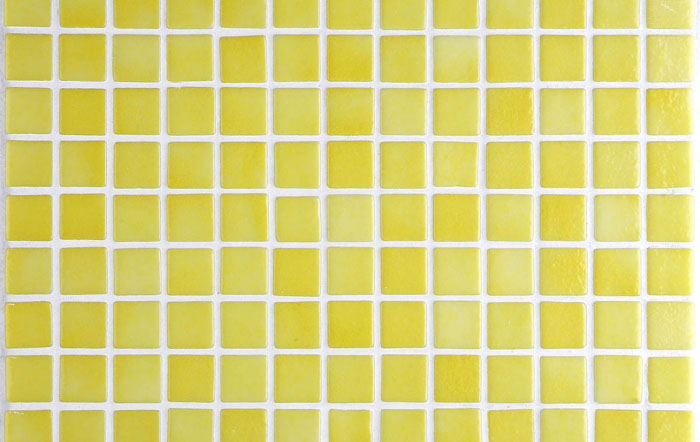 Мозаика Ezarri Niebla 2526 - В, цвет жёлтый, поверхность глянцевая, прямоугольник, 313x495