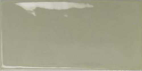 Керамическая плитка Monopole Mirage Sage Brillo, цвет зелёный, поверхность глянцевая, кабанчик, 75x150