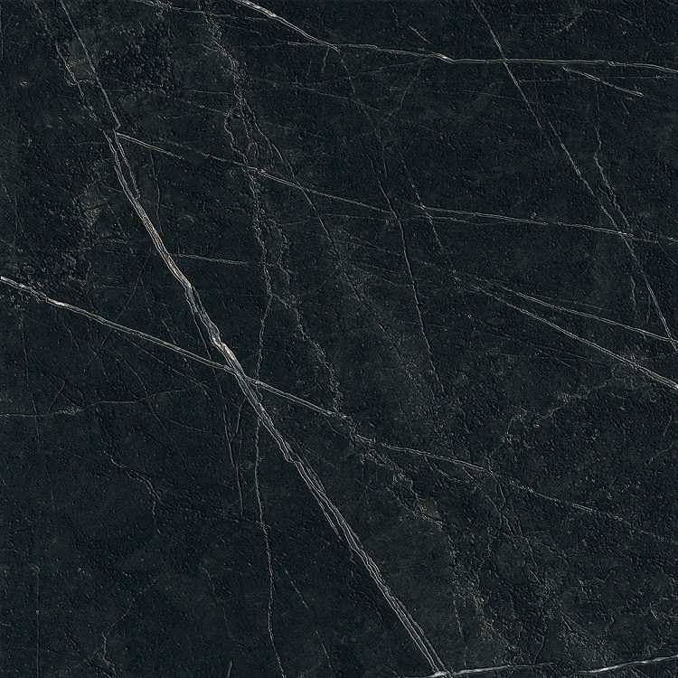Керамогранит Axima Glasgow Черный, цвет чёрный, поверхность матовая, квадрат, 600x600