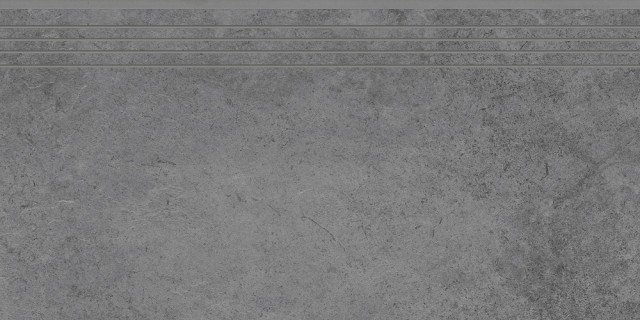 Ступени Cerrad Tacoma Grey Engraved Stair, цвет серый, поверхность матовая, прямоугольник, 300x600