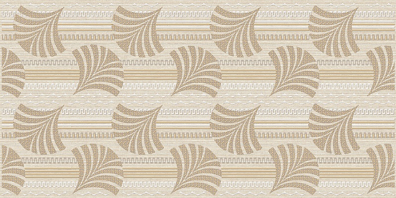 Декоративные элементы Azori Romanico Decor Gingko, цвет бежевый, поверхность матовая, прямоугольник, 315x630