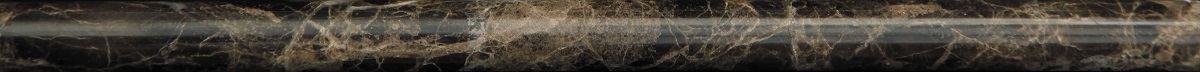 Бордюры Natural Mosaic Бордюры Emperador Dark B022-1, цвет коричневый тёмный, поверхность полированная, прямоугольник, 20x305