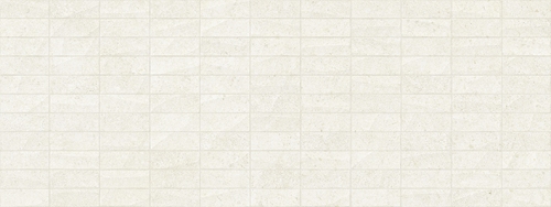 Декоративные элементы Porcelanosa Prada Mosaico White P3580091, цвет белый, поверхность рельефная, прямоугольник, 450x1200