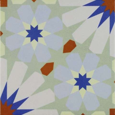 Керамогранит Pamesa Art Cassatt, цвет разноцветный, поверхность матовая, квадрат, 223x223