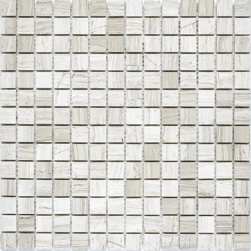 Мозаика Starmosaic Wild Stone Grey Polished, цвет серый, поверхность полированная, квадрат, 305x305