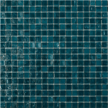Мозаика Art & Natura Classic Alessandra 4, цвет бирюзовый, поверхность глянцевая, квадрат, 295x295