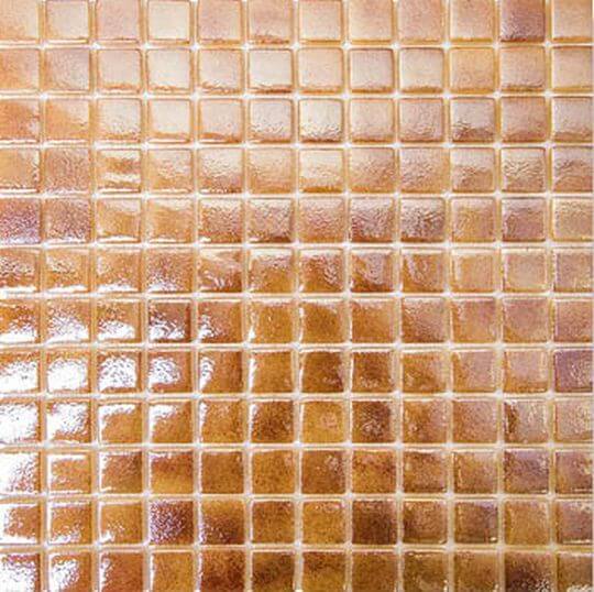 Мозаика Chakmaks 23x23 Arezzo, цвет коричневый, поверхность глянцевая, квадрат, 301x301