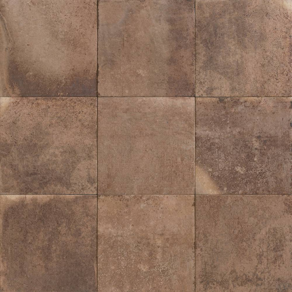 Керамогранит Mainzu Fondant Cuero, цвет коричневый, поверхность матовая, квадрат, 200x200