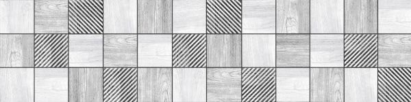 Бордюры Polcolorit LG-Listwa Foresta GR Mozaika, цвет серый, поверхность матовая, прямоугольник, 150x600