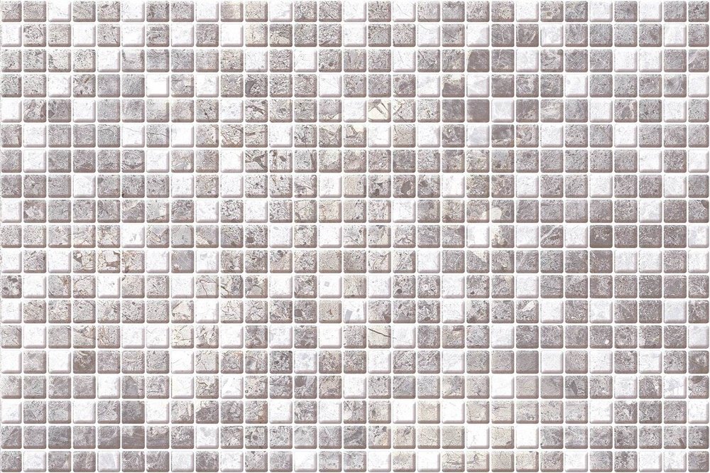 Мозаика Axima Мерида Мозайка, цвет серый, поверхность глянцевая, прямоугольник, 200x300