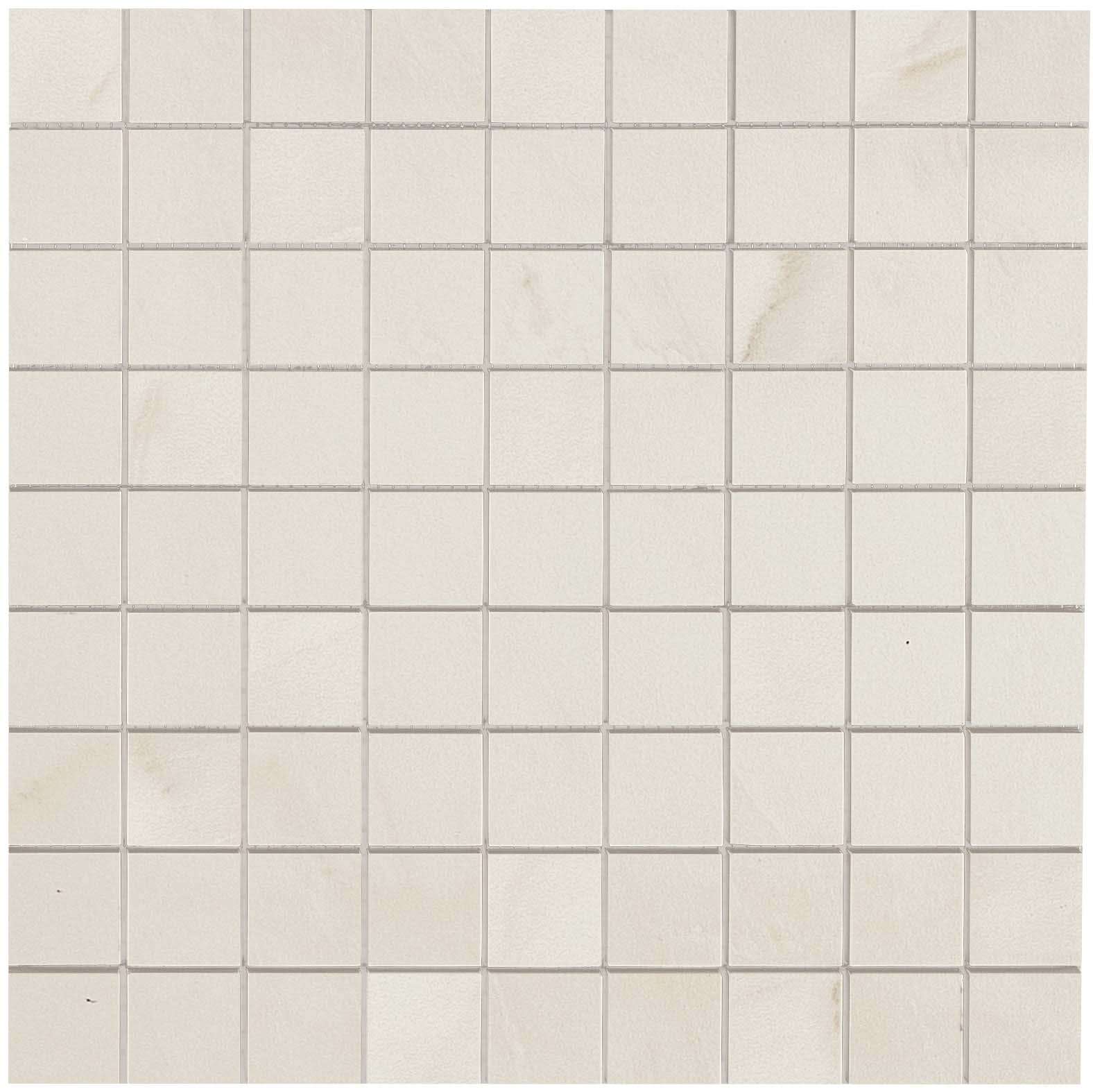 Мозаика Marazzi Italy Allmarble Mosaico Raffaello MMQ0, цвет белый, поверхность матовая, квадрат, 300x300