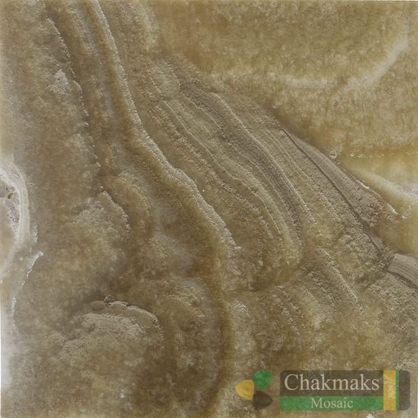 Керамическая плитка Chakmaks Naturmod Amber Onix, цвет коричневый, поверхность матовая, квадрат, 305x305
