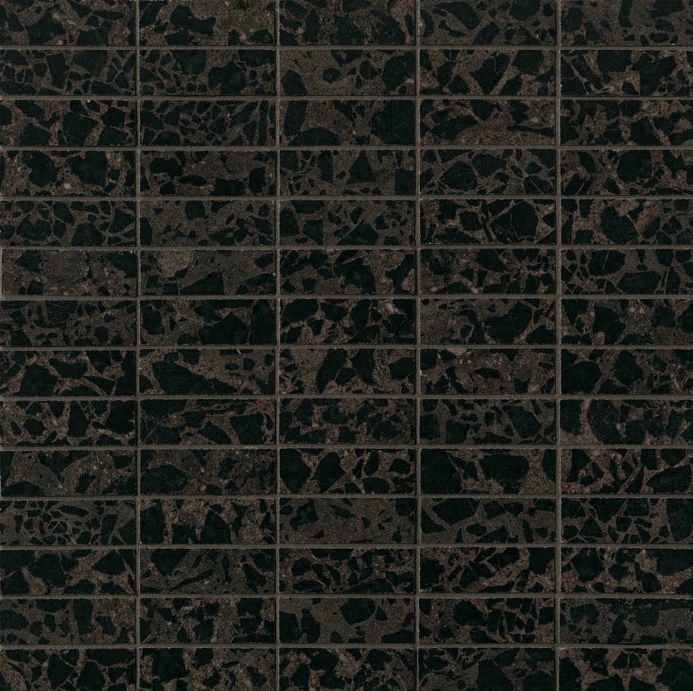 Мозаика Settecento Accademia Mosaico Nero, цвет чёрный, поверхность матовая, квадрат, 312x312
