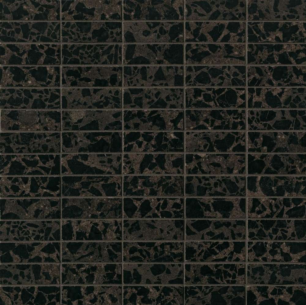 Мозаика Settecento Accademia Mosaico Nero, цвет чёрный, поверхность матовая, квадрат, 312x312
