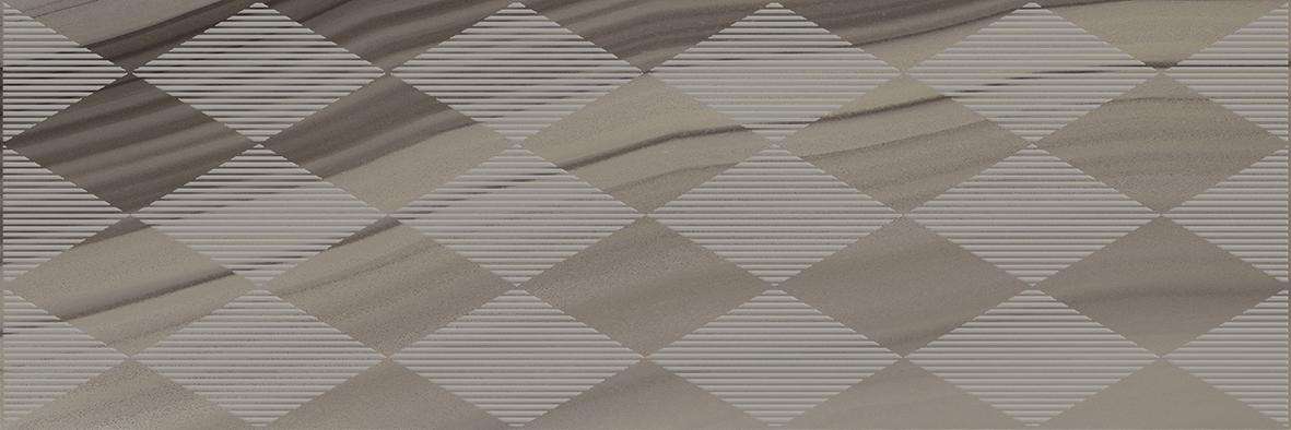 Декоративные элементы Laparet Agat Geo Декор кофейный VT/B43/60081, цвет коричневый, поверхность глянцевая, прямоугольник, 200x600