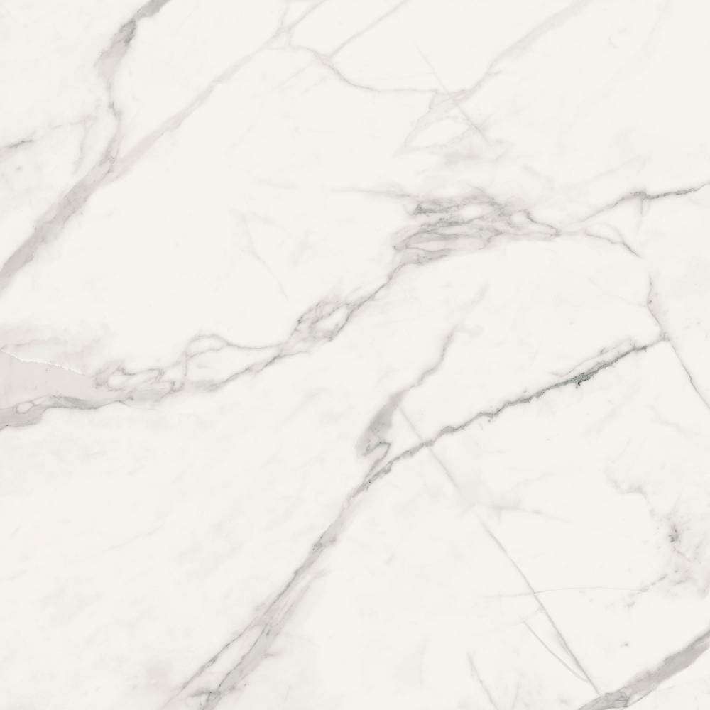 Керамогранит Tubadzin Pietrasanta Pol, цвет белый, поверхность полированная, квадрат, 598x598