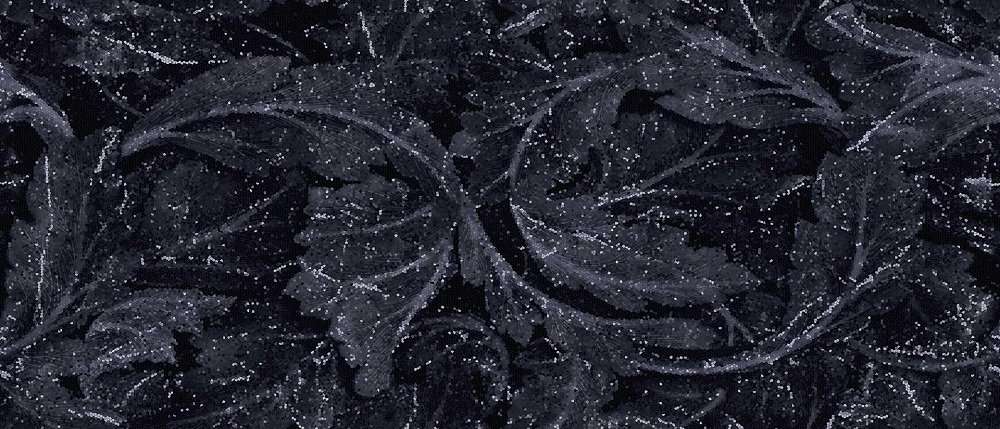 Широкоформатный керамогранит Emilceramica (Acif) Tele di Marmo Revolution Acanto Calacatta Black Lapp EHAS, цвет чёрный, поверхность лаппатированная, прямоугольник, 1200x2780