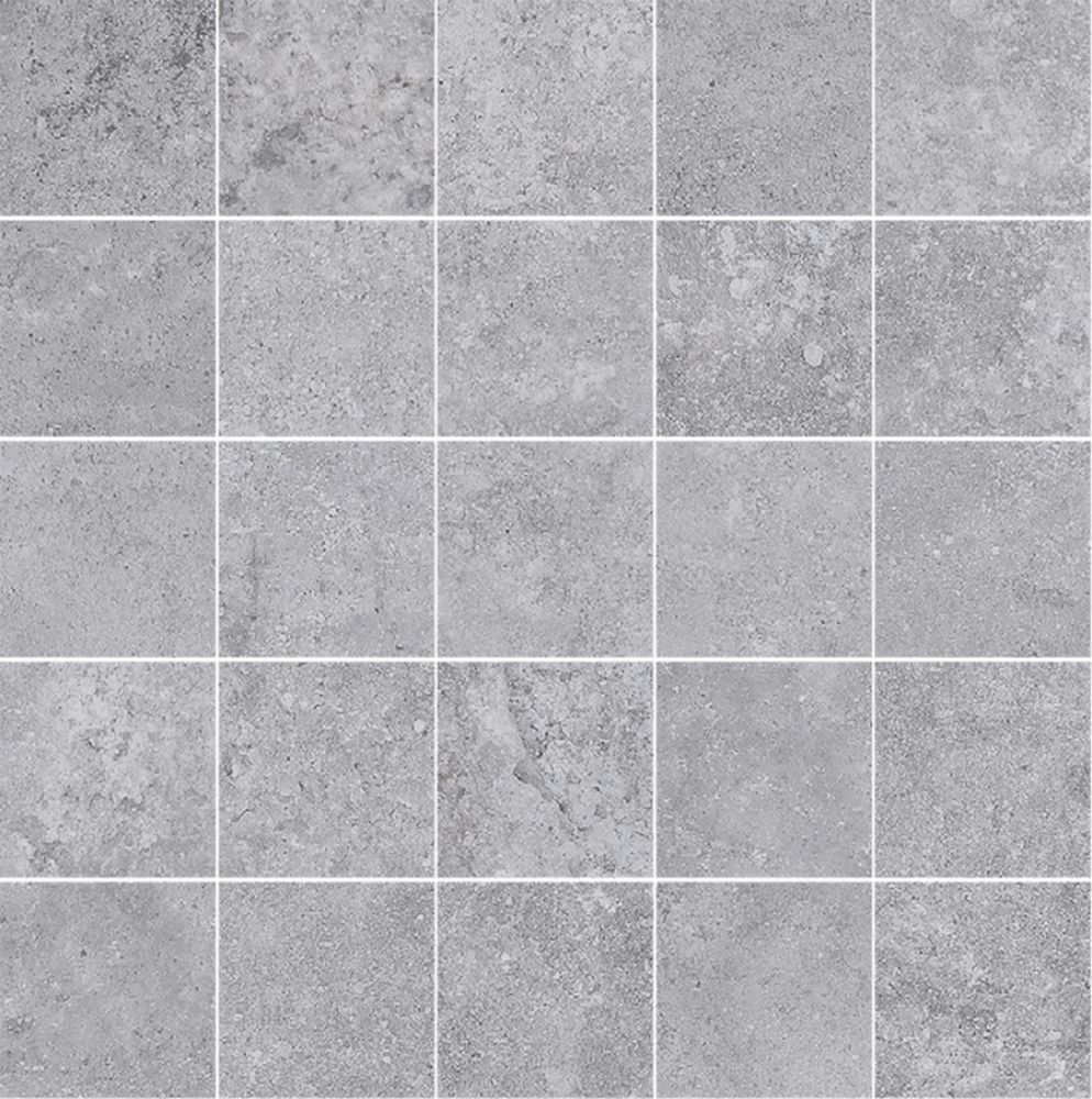 Мозаика Peronda D.Ground Grey Mosaic/30X30/Sf 23438, Испания, квадрат, 300x300, фото в высоком разрешении