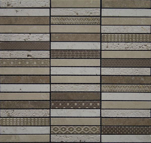 Мозаика Petra Antiqua Fast Mosaics. Lome, Италия, квадрат, 305x305, фото в высоком разрешении