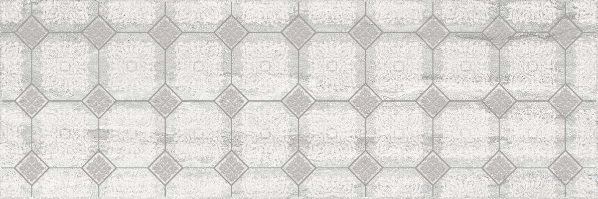 Декоративные элементы Laparet Glossy Декор серый, цвет серый, поверхность глянцевая, прямоугольник, 200x600