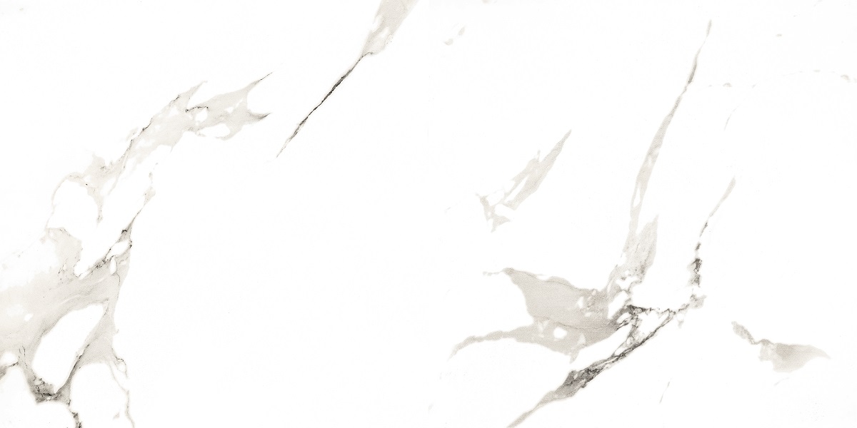 Керамогранит Usak Seramik Cararra Matt, цвет белый бежевый, поверхность матовая, прямоугольник, 600x1200