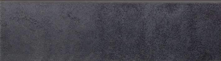 Бордюры Paradyz Bazalto Grafit Cokol, цвет чёрный, поверхность матовая, прямоугольник, 81x300