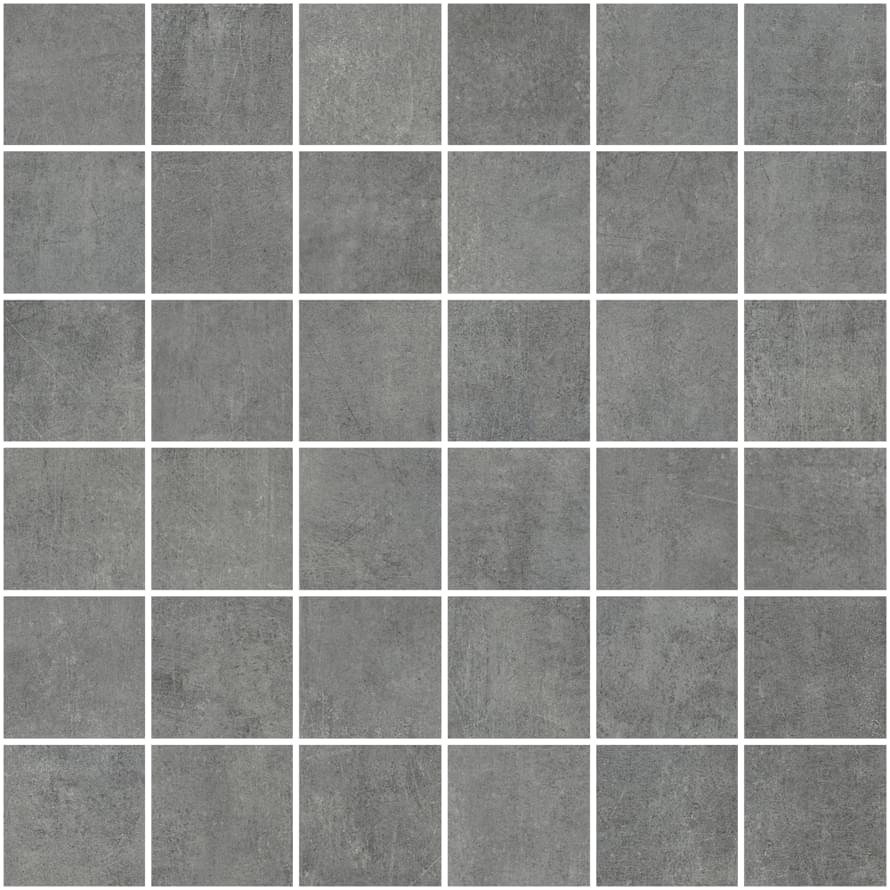 Мозаика Monocibec Graphis Cenere Mos (4,7X4,7) 113225, цвет серый, поверхность матовая, квадрат, 300x300