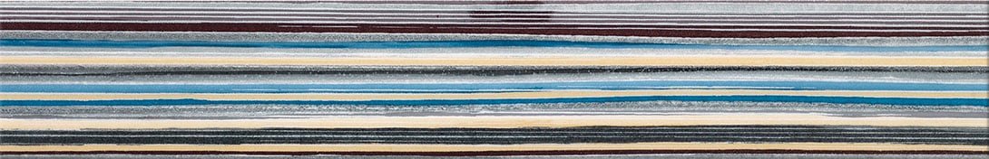 Бордюры Cinca Ophelia Rheia Polichrome 0000/791, цвет разноцветный, поверхность глянцевая, прямоугольник, 40x250